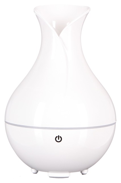 Difusor de aroma Bloom blanco brillante 200 ml