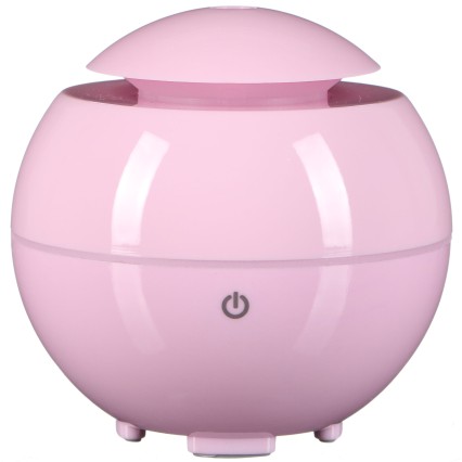 Difusor de aroma Globe rosa brillante 150 ml