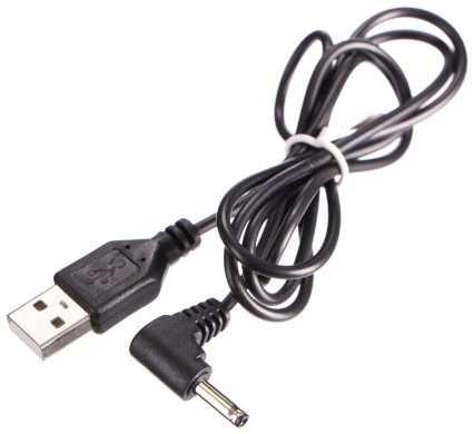 Cable USB de alimentación de repuesto con jack DC 3,5 x 1,35 mm, para difusores Flower y Ball