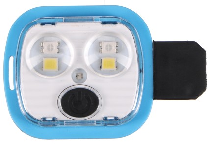 Luz LED de repuesto para gorra/diadema B-HAT LED LIGHT 2, rojo/azul