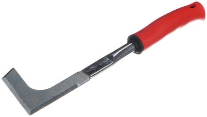 Cuchillo de jardín para malas hierbas en L, longitud 315 mm, mango ergonómico