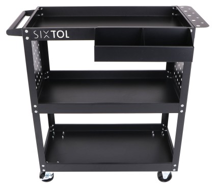 Carro de taller para herramientas MECHANIC TROLLEY ROGER, 3 estantes