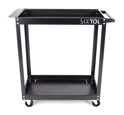 Carro de taller para herramientas MECHANIC TROLLEY ROGER BASIC, 2 estantes