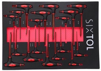 Módulo de herramientas para carro de taller MECHANIC TOOL TRAY 5, 18 piezas