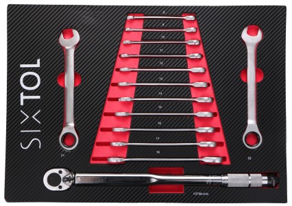 Módulo de herramientas para carro de taller MECHANIC TOOL TRAY 7, 14 piezas