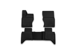 Alfombrillas de goma 3D LAND ROVER Range Rover, 2015->
