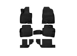 Alfombrillas de goma 3D MAZDA CX-9, desde 2017, SUV, 6 unidades