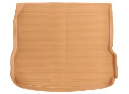 Alfombrilla de maletero de goma para Audi Q5 SUV beige 2008-2017