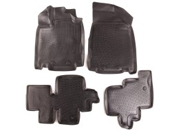 Alfombrillas de goma Nissan Pathfinder IV (R52) (12-) (3D)