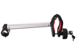 Brazo / soporte de cuadro de la bicicleta para portabicicletas de enganche, largo, longitud 24 cm -