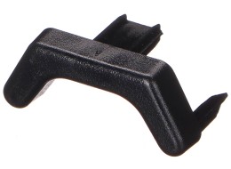 Tapón de plástico para la guía del portabicicletas BIKE 2 / 3 / 4, negro - pieza de recambio