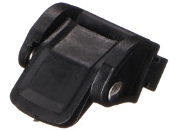 Hebilla de plástico para correa de sujeción del portabicicletas BIKE 2 / 3 / 4, negra - pieza de rec