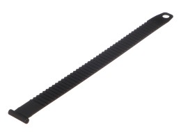 Correa de sujeción para portabicicletas para enganche, longitud 27cm, negra - repuesto