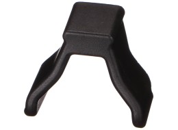 Tapón de plástico para la guía del portabicicletas E-BIKE 2, negro - pieza de recambio