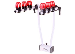 Portabicicletas para enganche de remolque BIKE 3 BULL - 3 bicicletas