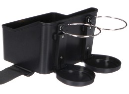 Organizador/soporte de bebidas para coche para el reposabrazos CAR STORAGE 2