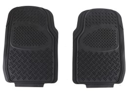 Alfombrillas de goma universales CAR MAT UNI SET 1, delanteras, 2 unidades