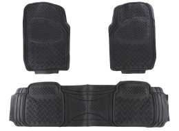 Alfombrillas de goma universales CAR MAT UNI SET 2, completo, 3 unidades