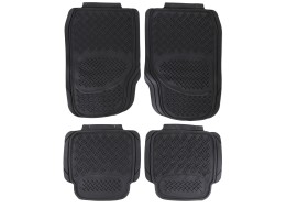 Alfombrillas de goma universales CAR MAT UNI SET 3, completo, 4 unidades