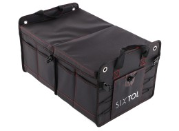 Organizador para el maletero CAR COMPACT 14 PRO, 14 compartimentos, plegable, con tapa