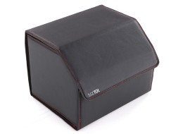Organizador de maletero CAR COMPACT LEATHER M, 1 compartimento, plegable, con tapa SIXTOL