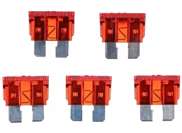 Juego de fusibles automotrices MECHANIC FUSE SET 10A, 100 piezas