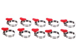 Abrazadera para manguera con mariposa MECHANIC CONNECT 18-32mm, 10 unidades