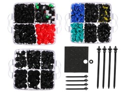 Juego de grapas, clips y pasadores para tapicería de vehículos MECHNIC TRIM CLIP SET 700