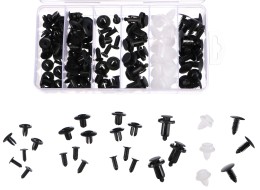 Juego de grapas, clips y pasadores para tapicería de vehículos MECHNIC TRIM CLIP SET 100