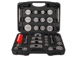 Compresor de pistones de freno MECHANIC BRAKE SET BLACK 35, juego de 35 piezas