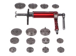 Compresor neumático para pistones de freno MECHANIC BRAKE SET PNEU 16, juego de 16 piezas