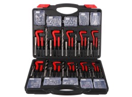 Juego de reparación de roscas MECHANIC THREAD SET 261, M5 - M12, 1/4UNC-1/2UNC, 261 piezas
