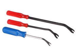 Juego de útiles para desmontaje de tapicería y paneles de puertas MECHANIC TRIM SET 3, 3 piezas