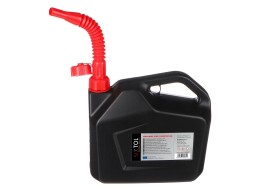 Bidón de plástico para combustible mecánico, 20 l, color negro