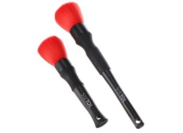 Juego de pinceles de precisión para la limpieza del coche CAR DETAILING BRUSH 2 BASIC, 2 uds