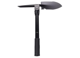 Pala plegable con pico CAR SHOVEL 1, en funda