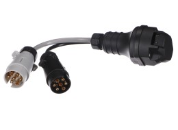 Adaptador de cable para la toma del enganche TRAILER CABLE 5, de 13 pines a 7 pines N+S, 35 cm