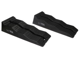 Rampas de acceso para coche MECHANIC CAR RAMP 4T, 2 uds, negro