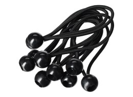 Juego de gomas de sujeción con bola CARGO CORD SET 3, 15 cm, 10 uds