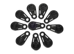 Juego de soportes con anilla para fijar lonas TRAILER TARP HOOK SET 1, 10 uds