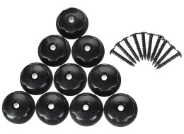 Juego de ganchos con tornillos para fijar red/lona al remolque TRAILER HOOK SET 3, 10 uds