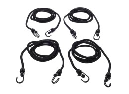 Correas de sujeción elásticas/gomas CARGO CORD PREMIUM 100, 100 cm, 4 uds