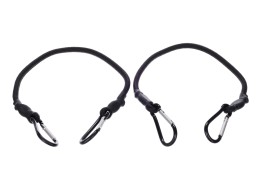 Correas de sujeción elásticas/gomas CARGO CORD CARABINER 50, 50 cm, 2 uds