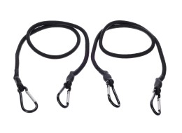 Correas de sujeción elásticas/gomas CARGO CORD CARABINER 100, 100 cm, 2 uds