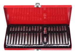 Juego de puntas Torx en estuche metálico MECHANIC TORX SET 1, 40 piezas