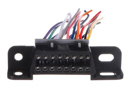 Conector OBD-II con 16 pines terminado en cables de interconexión de 10cm MECHANIC CABLE 25