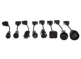Juego completo de adaptadores OBD-II para camiones MECHANIC CABLE SET 2, 8 unidades