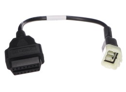 Adaptador OBD-II de 6 pines para moto Kawasaki MECHANIC CABLE 17