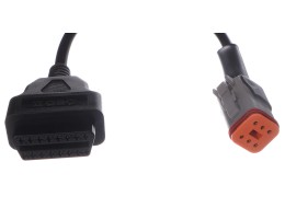 Reducción OBD-II de 6 pines para moto Harley-Davidson MECHANIC CABLE 21