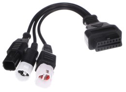 Reducción OBD-II 3 pines/4 pines/6 pines para motos Yamaha y Honda MECHANIC CABLE 22